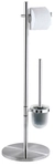 Wenko-Wenselaar GmbH & Co. KG WENKO Pieno Stand WC-Garnitur, Offene WC-Garnitur und