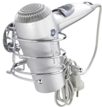 Wenko-Wenselaar GmbH & Co. KG WENKO Turbo-Loc Haartrocknerhalter, Halter f&uuml;r F&ouml;hne
