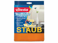 Vileda GmbH Vileda Microfaser Staubtuch, Microfaser Staubtuch mit +40% mehr