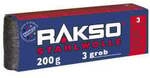 OSCAR WEIL GmbH Rakso Stahlwolle, 200 g - Packung, Sorte: 3-grob