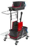 VERMOP GmbH VERMOP Varietta Plus 2 Reinigungswagen, verchromter Reinigungswagen,