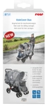 reer GmbH reer RainCover Duo Regenschutz f&uuml;r Geschwisterwagen, Regen Schutz mit