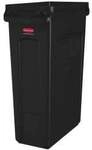Rubbermaid Abfalleimer Slim Jim&reg;, 87 Liter, Robuster M&uuml;lleimer aus...