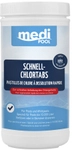 mediPOOL GmbH mediPOOL Schnell-Chlor Tabs 20 g, Granulat zur sofortigen Anhebung des
