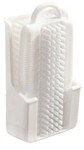 haug b&uuml;rsten KG Haug Handwaschb&uuml;rste mit K&ouml;cher, L&auml;nge: 11 cm, Farbe wei&szlig;, Nylon