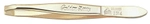 Becker Solingen ERBE Solingen Pinzette Golden Zetty, 24 Karat vergoldet, Zupfer ideal