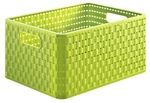 Rotho Kunststoff AG Rotho COUNTRY Korb, 18 Liter, Aufbewahrungskorb, Ma&szlig;e: 368 x 278