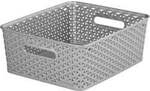 Curver Luxembourg S.a.r.l CURVER MY STYLE Korb, M, 13 Liter, Aufbewahrungskorb aus