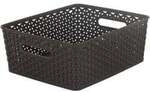 Keter Germany GmbH CURVER MY STYLE Korb, M, 13 Liter, Aufbewahrungskorb aus