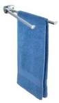Wenko-Wenselaar GmbH & Co. KG WENKO Basic, Handtuchhalter, gl&auml;nzend, Mit zwei