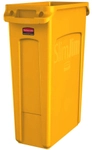 Rubbermaid Abfalleimer Slim Jim&reg;, 87 Liter, Robuster M&uuml;lleimer aus hochwertigem
