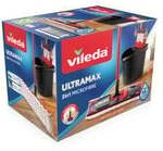 Vileda GmbH Vileda UltraMax 2in1 Komplett Box Bodenwischer-Set, 4-teilig, Wischsystem
