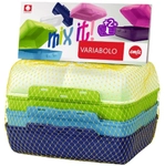 EMSA (Groupe SEB Deutschland GmbH) EMSA Variabolo Clipbox, Brotdose 2er-Set, 4...