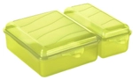 Rotho Kunststoff AG Rotho FUN Funbox Twin, 1,6 Liter , Aufbewahrungsbox /...