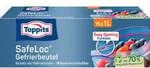 Melitta Europa GmbH & Co. KG Toppits &reg; Doppelverschluss Gefrierbeutel mit Safeloc,
