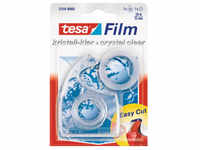 tesa SE tesafilm® kristall-klar Kleberolle, Reißfester Klebefilm für unsichtbares
