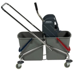 SPRINTUS GmbH SPRINTUS Chrom Doppelfahreimer, Fahrwagen aus stabilem, verchromten