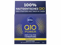 Beiersdorf AG NIVEA Q10 Power Anti-Falten + Straffung Nachtpflege, Gesichtscreme