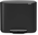 Brabantia International B.V. Brabantia Bo Treteimer, 11 und 23 Liter, M&uuml;lleimer mit