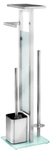 Wenko-Wenselaar GmbH & Co. KG WENKO Debar Stand WC-Garnitur mit Ablage, Mit