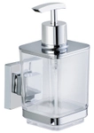 Wenko-Wenselaar GmbH & Co. KG WENKO Quadro Vaccum-Loc Seifenspender, 330 ml,
