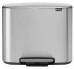 Brabantia International B.V. Brabantia Bo Treteimer, 36 Liter, M&uuml;lleimer mit weicher