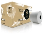 WEPA Professional GmbH BlackSatino Original Kompakt Toilettenpapierrollen, 2-lagig,