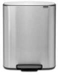 Brabantia International B.V. Brabantia Bo Treteimer, 60 Liter, M&uuml;lleimer mit weicher