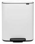 Brabantia International B.V. Brabantia Bo Treteimer, 60 Liter, M&uuml;lleimer mit...