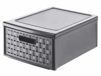 Rotho Kunststoff AG Rotho COUNTRY Schubladenbox, 8,3 Liter, Aufbewahrungsbox, Maße: