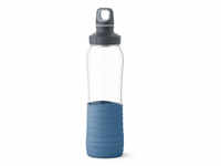EMSA (Groupe SEB Deutschland GmbH) EMSA Drink2Go Trinkflasche Glas, 0,7 Liter,