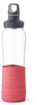 EMSA (Groupe SEB Deutschland GmbH) EMSA Drink2Go Trinkflasche Glas, 0,7 Liter,