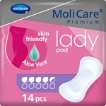 Paul Hartmann AG MoliCare&reg; Premium lady pad Inkontinenzeinlagen, Auslaufsichere,