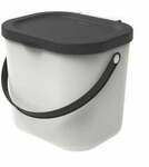 Rotho Kunststoff AG Rotho ALBULA Recycling M&uuml;llsystem, 6 Liter, Abfalleimer perfekt