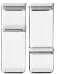 Brabantia International B.V. Brabantia Vorratsdosenset mit Deckel, 4-teilig,