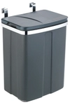 Wenko-Wenselaar GmbH & Co. KG WENKO T&uuml;r-Abfalleimer, 12 Liter, Praktischer M&uuml;llemer
