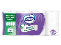 Zewa Smart Toilettenpapier, 3-lagiges Hybridpapier, ohne Hülse, 2 x so viele