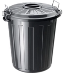 Rotho Kunststoff AG Rotho M&uuml;lltonne BASIC, 25 Liter, M&uuml;lleimer mit