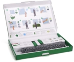 Unger Germany GmbH UNGER ErgoTec 2in1 Starter Glasreinigungs-Set, 2-teilig,