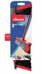 Vileda GmbH Vileda 3Action Besenkopf, Innovativer Besen zum gr&uuml;ndlichen Kehren ohne