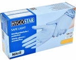Franz Mensch GmbH HYGOSTAR&reg; Nitrilhandschuhe Safe Light, puderfrei, blau,