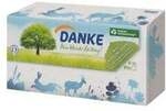 Essity Germany GmbH Danke Taschent&uuml;cher Box, Recycelbare Papiertaschent&uuml;cher Box