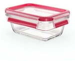 EMSA (Groupe SEB Deutschland GmbH) EMSA Clip&Close Frischhaltedose Glas, eckig,