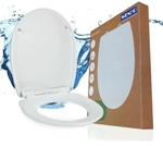 Wenko-Wenselaar GmbH & Co. KG WENKO Tavola WC-Sitz, wei&szlig;, Komfortabler WC-Sitz mit