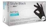 AMPri Handelsgesellschaft mbH Style Black Nitrilhandschuhe, puderfrei, schwarz,