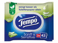 Essity Germany GmbH Tempo sanft & sensitive Toilettentücher, Feuchte, sanfte