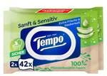 Essity Germany GmbH Tempo sanft & sensitive Toilettent&uuml;cher, Feuchte, sanfte