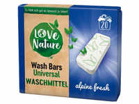 Love Nature GmbH Love Nature Waschmittel Wash Bars, Alpine Fresh, Nachhaltiges