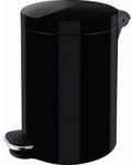 helit Treteimer "the knight ", 5 Liter, Silberionen-Tretabfalleimer mit Fu&szlig;pedal,