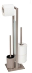 Wenko-Wenselaar GmbH & Co. KG WENKO WC-Garnitur Rivalta, 3-in-1, WC-Standgarnitur mit